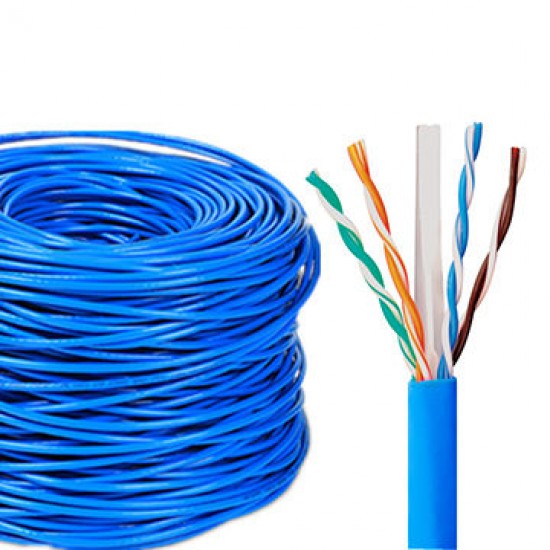 Panduit Netkey NUC6C04BU-FE 305 Meter Blue Cat6 UTP Copper Cable