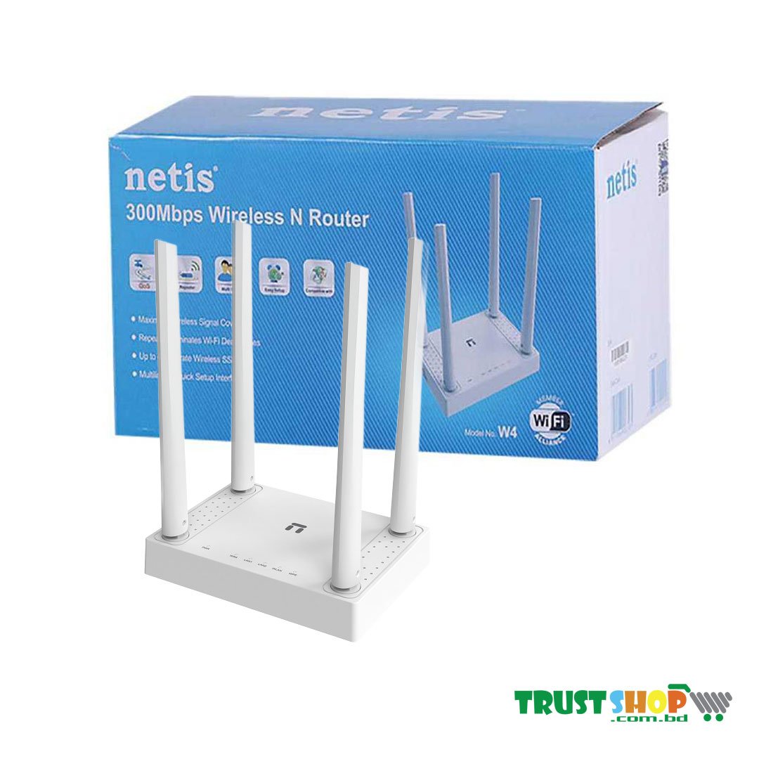 Netis W4 300Mbps Wireless N Router