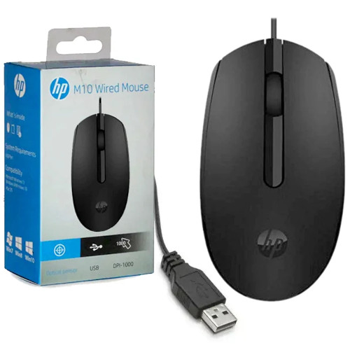 HP M10 Wired Mouse - Mouse