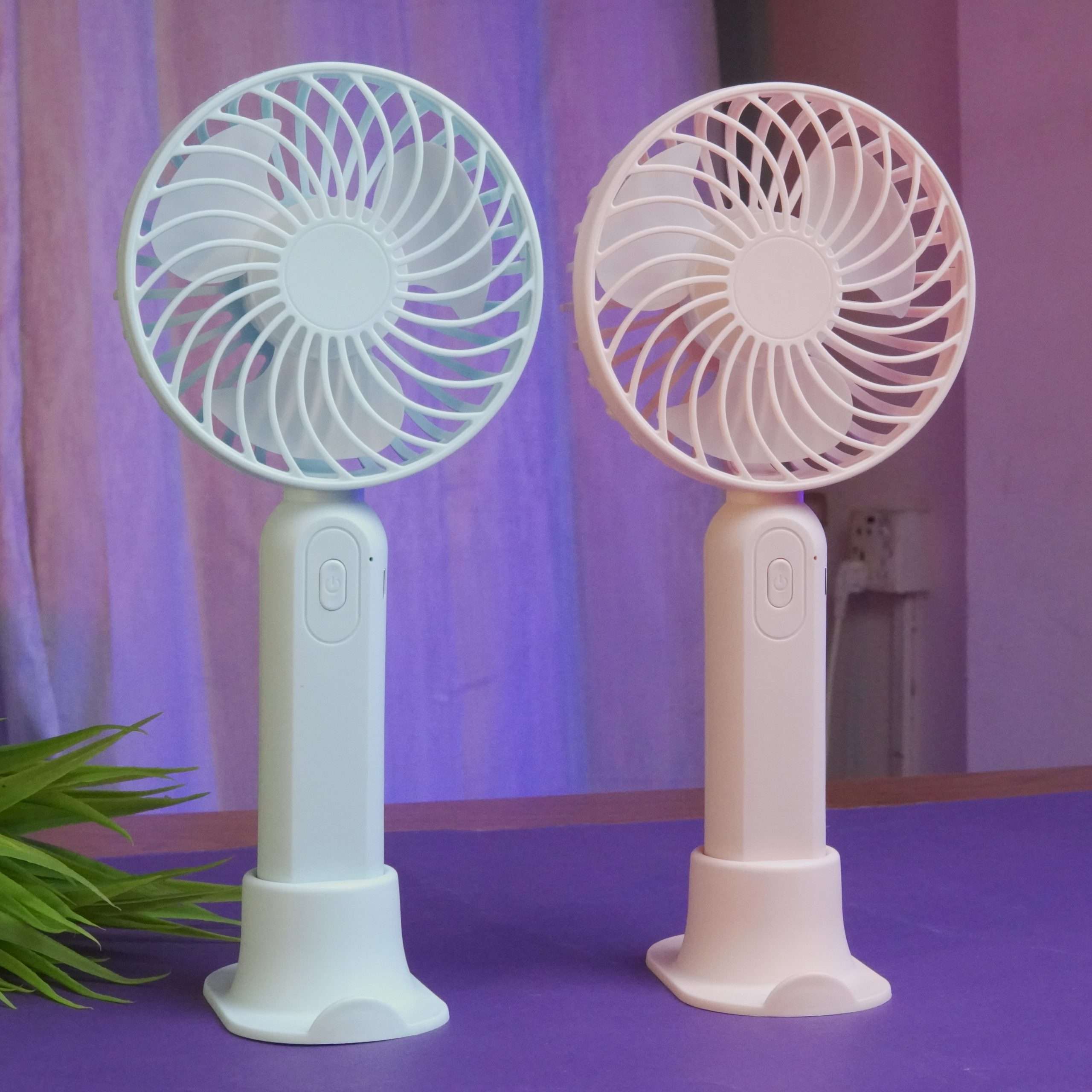 F9 Mini Fan, Portable 3-Speed Cooling Fan, Rechargeable & Silent Mini Fan