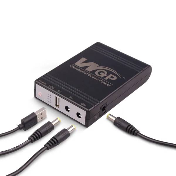 WGP Mini UPS for Router, DC Backup Power Supply, WiFi Router & ONU Backup, Best Price in Bangladesh Zonex.com.bd