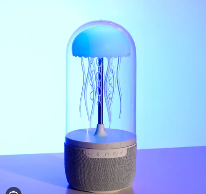 Jellyfish Wireless Speaker Creative Mechanical Dazzling Bluetooth Audio Portable 3D Breathing Light Subwoofer Zonex.com.bd